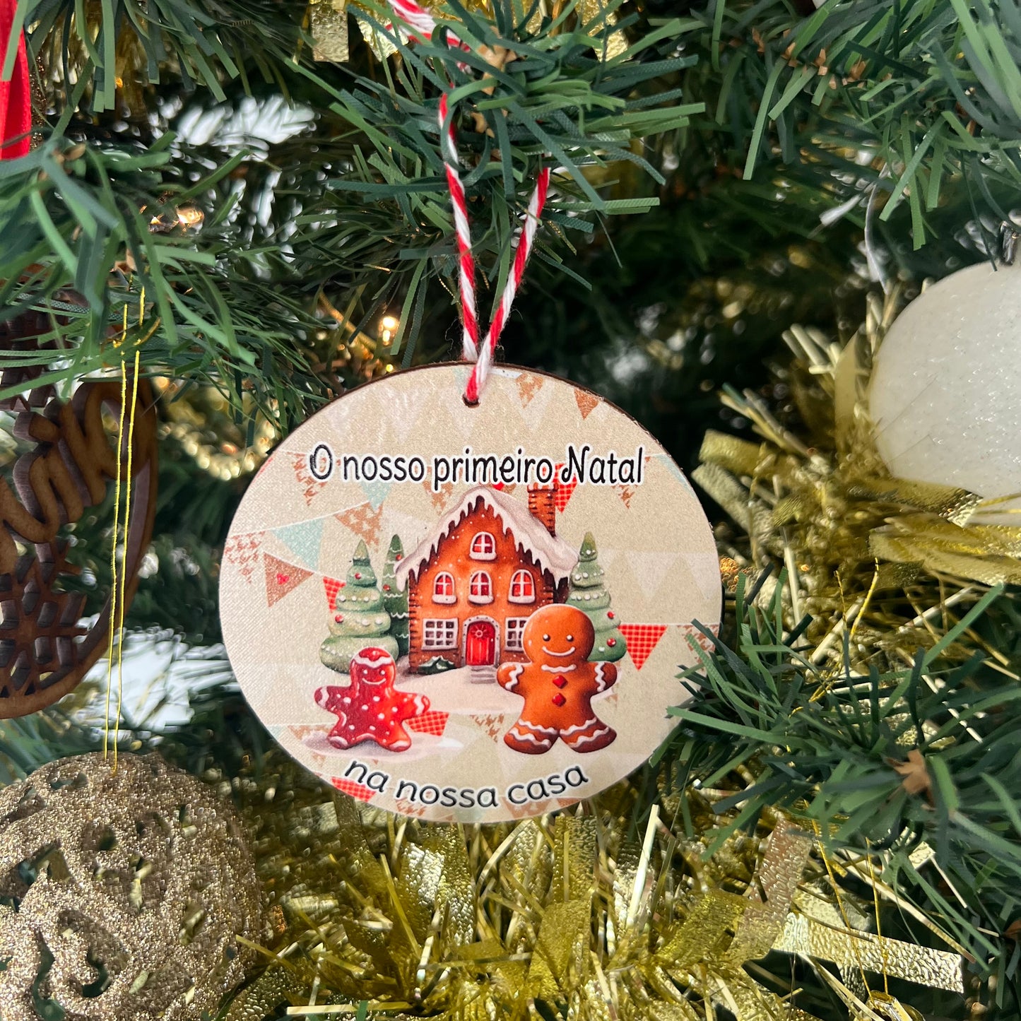 Pendente de Natal - Casa