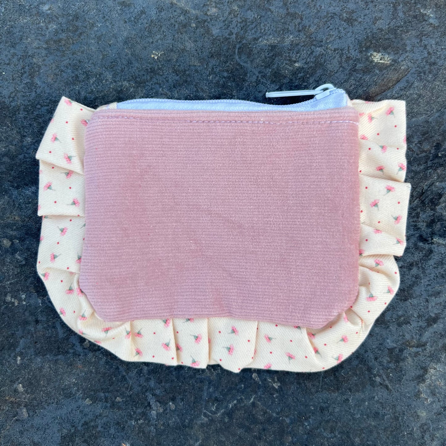 Bolsa / Porta-Moedas Folhos