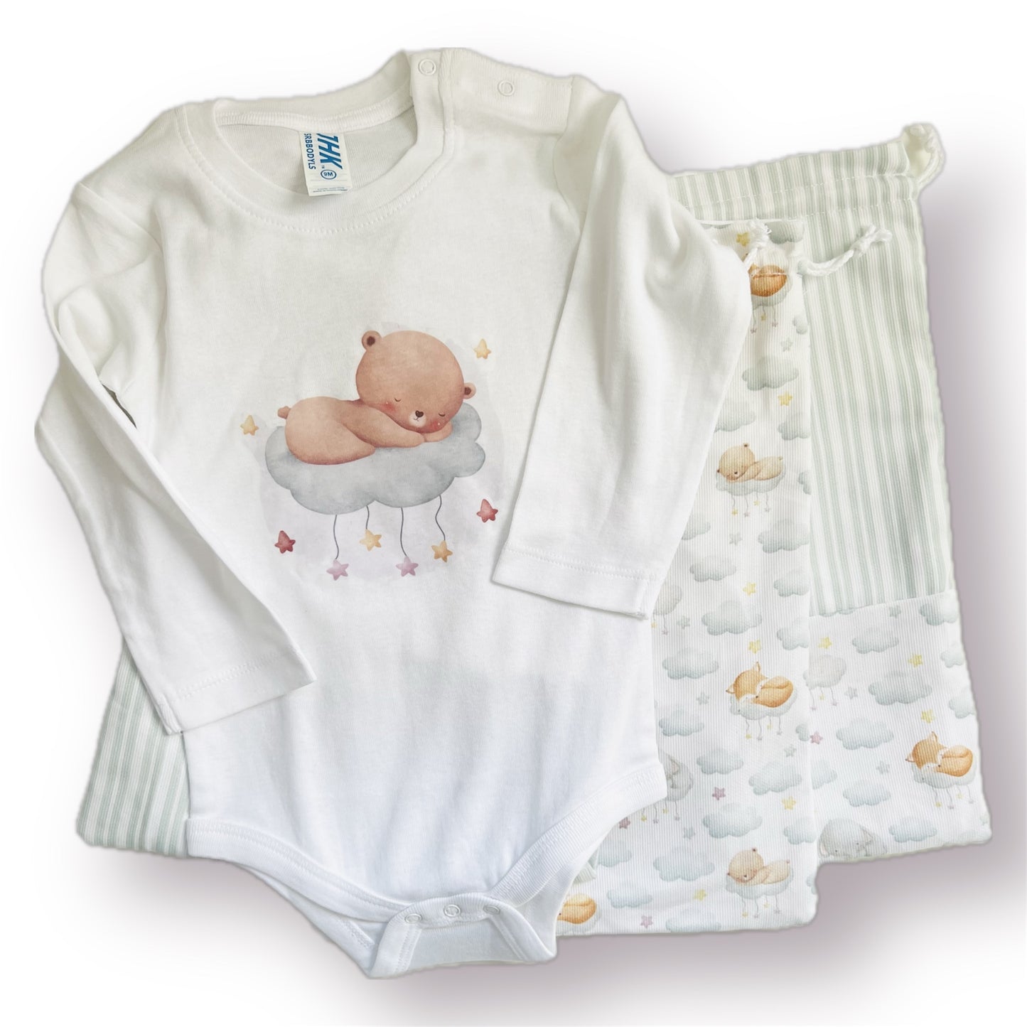 Conjunto Sacos + Bodie