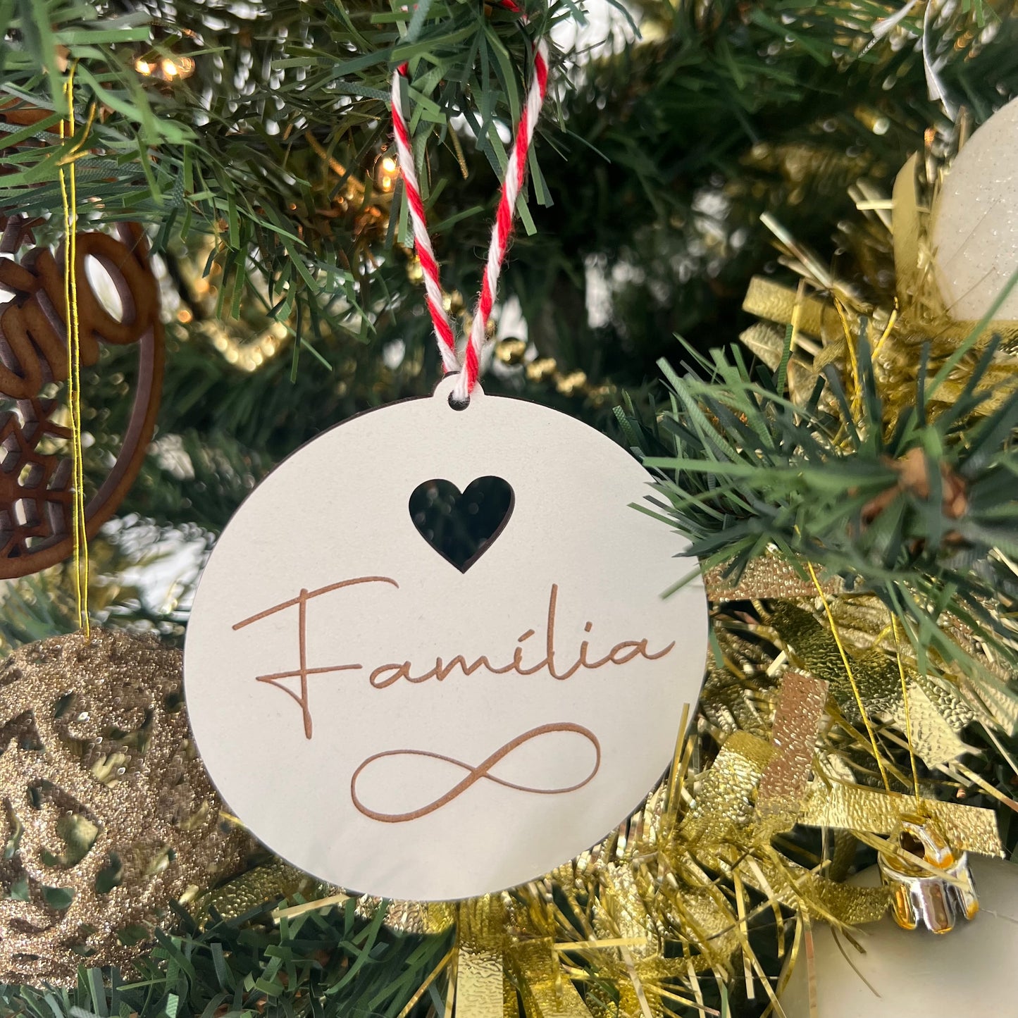 Pendente de Natal - Família