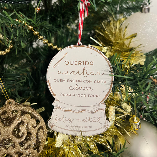 Pendente Natal Auxiliar