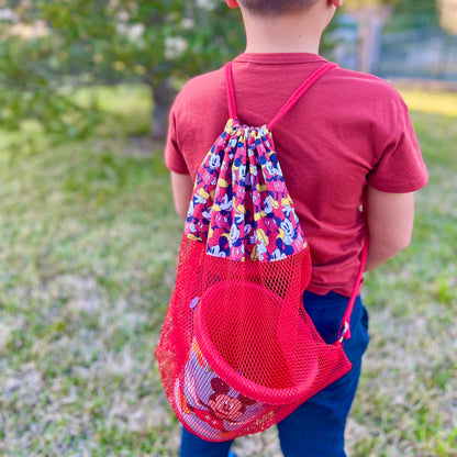 Mochila Saco com Rede