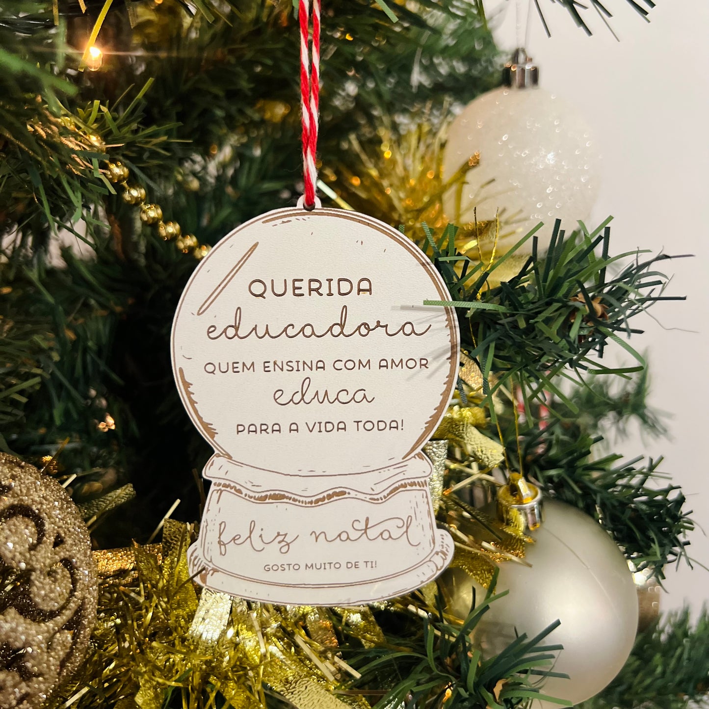 Pendente Natal Educadora