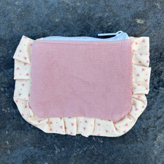 Bolsa / Porta-Moedas Folhos