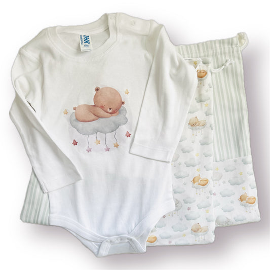 Conjunto Sacos + Bodie